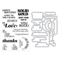 Bild 2 von Hero Arts Solid Gold Stamp & Cut -  Stempel und Stanzen