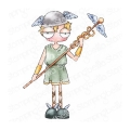 Bild 1 von Gummistempel Stamping Bella Cling Stamp ODDBALL HERMES
