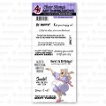 Art Impressions Stamp Set - Be Happy Laugh Lines