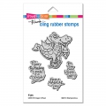 Bild 1 von Stampendous Cling Stamps Dragon Wheel - Stempelgummi Drache