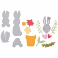 Bild 1 von Thinlits Die by Catherine Pooler Bunny Bits & Blooms #2 - Stanz-Set