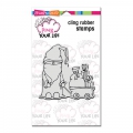 Stampendous Cling Stamps Papa Christmas Rubber Stamp