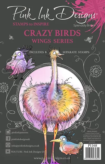 Bild 16 von Pink Ink Designs - Stempel Crazy Birds -Vogel
