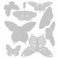 Bild 2 von Sizzix Thinlits Die Set - Flutter on By - Schmetterling