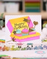 Bild 6 von Waffle Flower  Boxed Cupcakes Stencil - Stencilschablone Cupcake