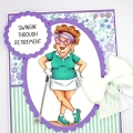 Bild 9 von Art Impressions Clear Stamps with dies Birdie Betty - Ai People Stempelset inkl. Stanzen