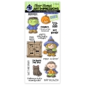 Art Impressions Clear Stamps Peek-a-Boo Set - Stempelset inkl. Stanzen