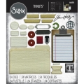 Bild 1 von Sizzix Thinlits Die by Tim Holtz - Stanzschablone - Vault Noteworthy