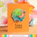 Bild 2 von Waffle Flower Sea Birthday Stamp Set - Stempel Geburtstag