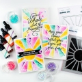 Bild 6 von Pinkfresh Studio Cling Rubberstamp - Pop Out: Sunburst Cling Stamp set - Stempelgummi