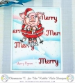 Bild 9 von The Rabbit Hole Designs Clear Stamps  - Merry Pigmas - Weihnachten Schweinchen