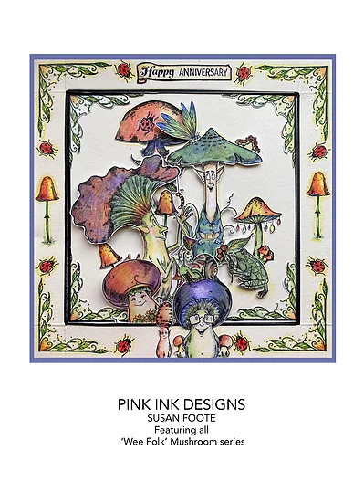 Bild 6 von Pink Ink Designs - Stempel Oyster Frills - Pilz