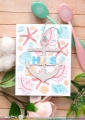 Bild 5 von Waffle Flower Seashell Coloring Stencil - Schablone Muscheln