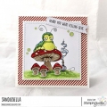 Bild 2 von Gummistempel Stamping Bella Cling Stamp ODDBALL CATERPILLAR RUBBER STAMP