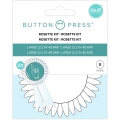 We R Memory Keepers Button Press Rosette Kit - Rosetten-Set für Button