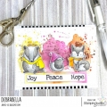 Bild 2 von Gummistempel Stamping Bella Cling Stamp WINTER WOODLAND ANIMALS RUBBER STAMP SET (INCLUDES 3 STAMPS)
