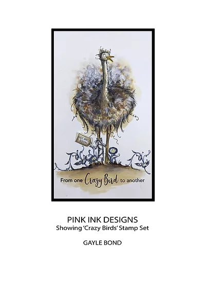 Bild 5 von Pink Ink Designs - Stempel Crazy Birds -Vogel