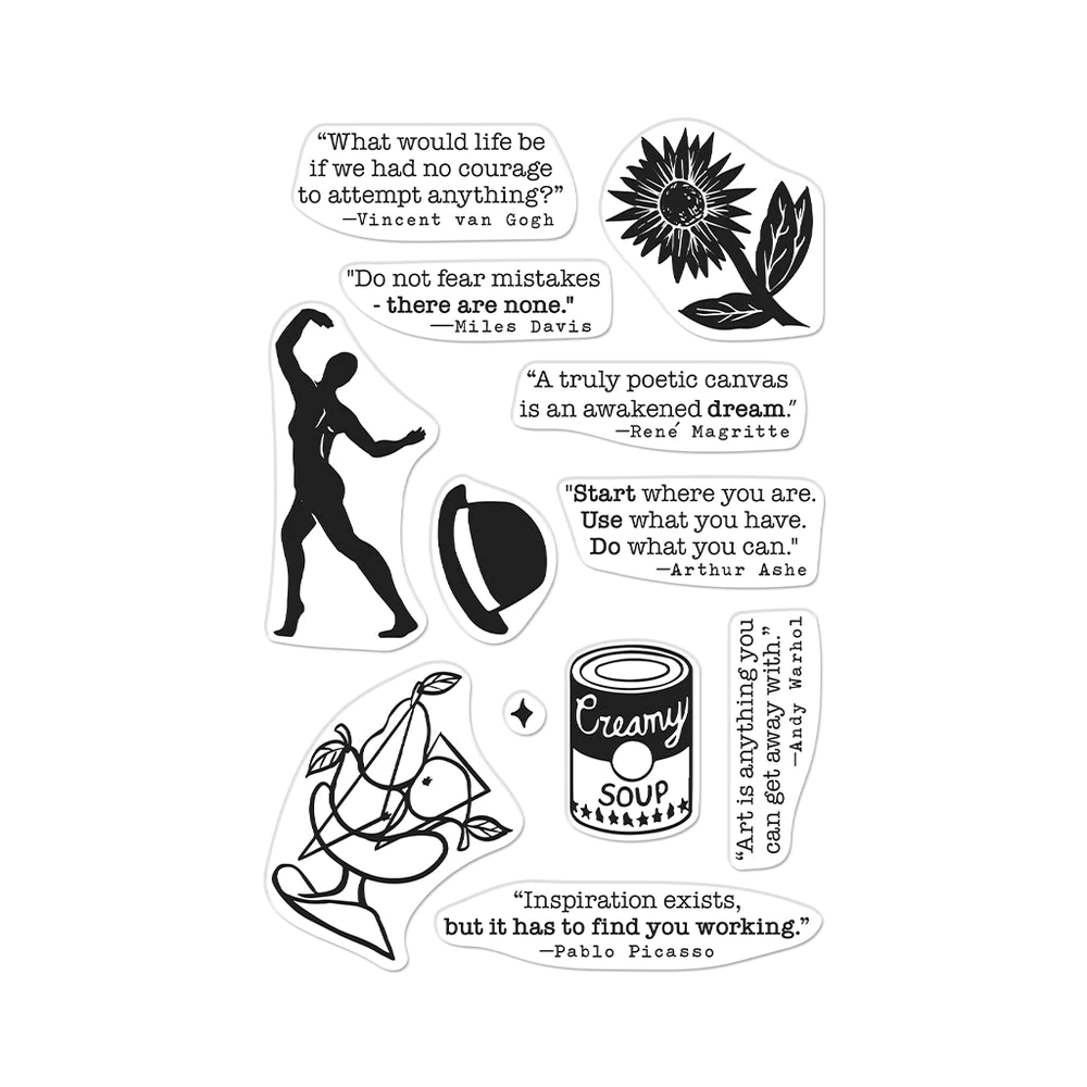 Bild 1 von Hero Arts Clear Stamps - Creative Quotes