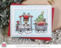 Bild 3 von Avery Elle Die Stanze - Peek-A-Boo Christmas Train Elle-ments