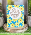 Bild 3 von Lawn Fawn Lawn Clippings Stencils - Schablone daisy bloom background stencils