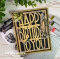 Bild 10 von Whimsy Stamps Die Stanze  - Happy Birthday Coverplate Die