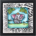 Bild 6 von Cling Rubber Stamps - Wild Texture Rubber Stamp