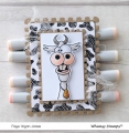 Bild 2 von Whimsy Stamps Clear Stamps and Die (Stanze) - Hee Haw 