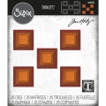 Sizzix Thinlits Dies Stanzschablone By Tim Holtz Stacked Tiles, Squares - Quadrat