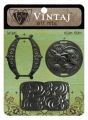 Vintaj Botanic Ribbon Slides