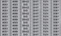 Fastenater Heftklammern Staple Bars Characters