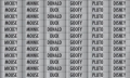 Fastenater Heftklammern Staple Bars Characters