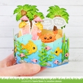 Bild 3 von Lawn Fawn Cuts  - Stanzschablone platform pop-up wave wrap around