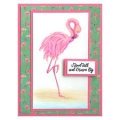 Bild 3 von Stampendous Perfectly Clear Stamps - Flamingo Messages - Flamingo Nachrichten