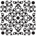 Cookie Cutters Schablone Damask