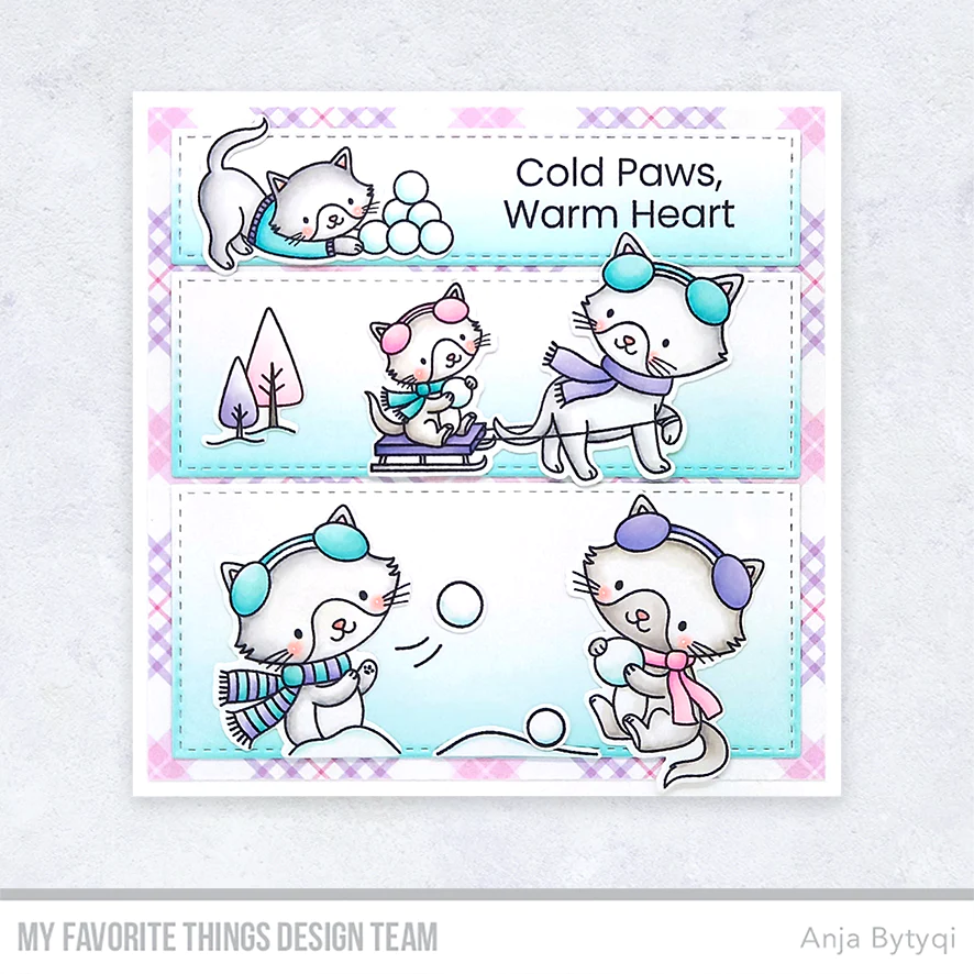 Bild 4 von My Favorite Things - Clear Stamps Winter Kittens - Winter Katzen
