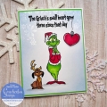 Bild 8 von Crackerbox & Suzy Stamps Cling - Gummistempel Grinch Hand with Ornaments Set