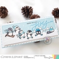 Bild 2 von Mama Elephant - Clear Stamps PENGUINS GO SKATING