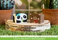 Bild 2 von Lawn Fawn Cuts  - Stanzschablone tiny gift box panda and bear add-on