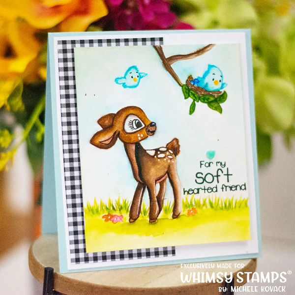 Bild 8 von Whimsy Stamps Clear Stamps - Wild Flower Grass