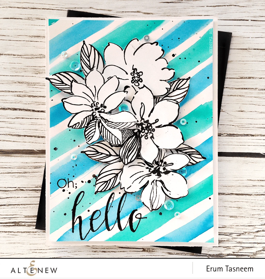 Bild 5 von Wild Flower Coloring Bundle - Set aus 12 Farbstiften & 2 WildFlower Stempel-Sets