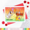 Bild 3 von Waffle Flower Birthday Puppies Set - Stempel Geburtstag Hunde