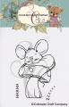 Colorado Craft Company Clear Stamps - Sleeping Mouse Mini - By Kris Lauren