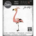 Sizzix Thinlits Die by Tim Holtz - Stanzschablone - Gladys Colorize, Flamingo