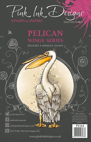 Bild 1 von Pink Ink Designs - Stempel Pelican - Pelikan
