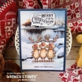 Bild 4 von Whimsy Stamps Clear Stamps - Reindeer Smiles
