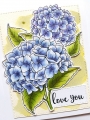 Bild 2 von Jane's Doodles Clear Stamps - Hydrangea - Hortensie