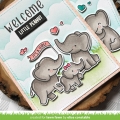 Bild 4 von Lawn Fawn Clear Stamps  - elephant parade add-on