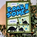 Bild 10 von Whimsy Stamps Die Stanze - Roarsome Word and Shadow Die Set