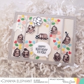 Bild 2 von Mama Elephant - Clear Stamps LITTLE SLOTH AGENDA - Faultiere