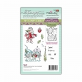 Polkadoodles Clear Stamps - Gnome Jolly Holly Wishes - Weinachten Wünsche